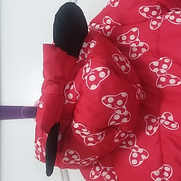 Minnie Mouse Coat With Ears - Picture 6 of 11
